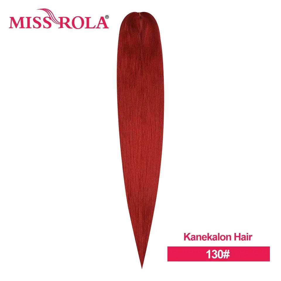 Miss Rola Kanekalon EZ Twist red jumbo braiding hair bundle