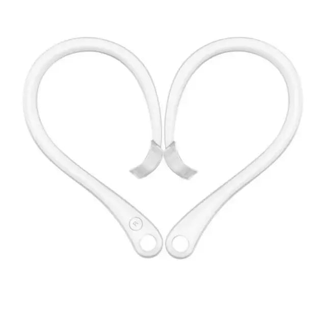 FlexGuard AirPods Silicone Ear Hooks Clip For AirPods 1 2 Pro And EarPods Secure Flexible Fit