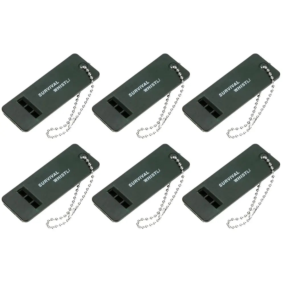 Three Frequency High Decibel Survival Whistle For Outdoor Hiking Camping Hunting Emergency Signaling Tool