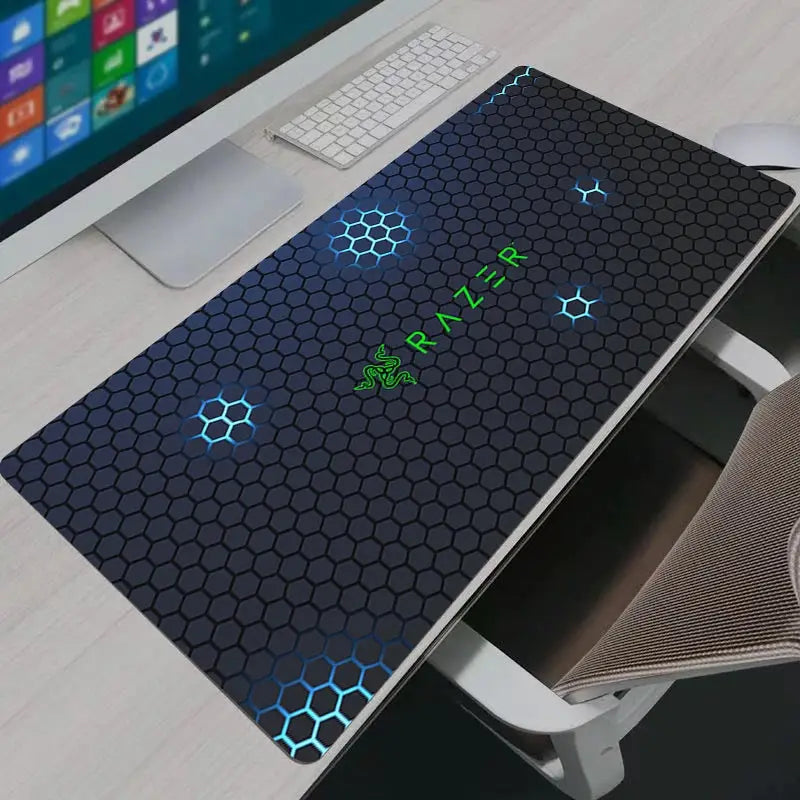 Razer Hexagon Mouse Pad XXL Desk Mat For Gaming And Office Use Large PC Keyboard Mouse Pad
