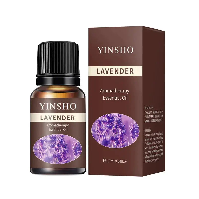 13 Flavors 10ml Water Soluble Essential Oils for Aroma Diffuser Lavender Rose Eucalyptus White Peach Oolong