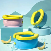 Portable Folding Child Potty Training Seat For Travel And Home Use BPA Free Baby Toilet Squatty Potty For Children