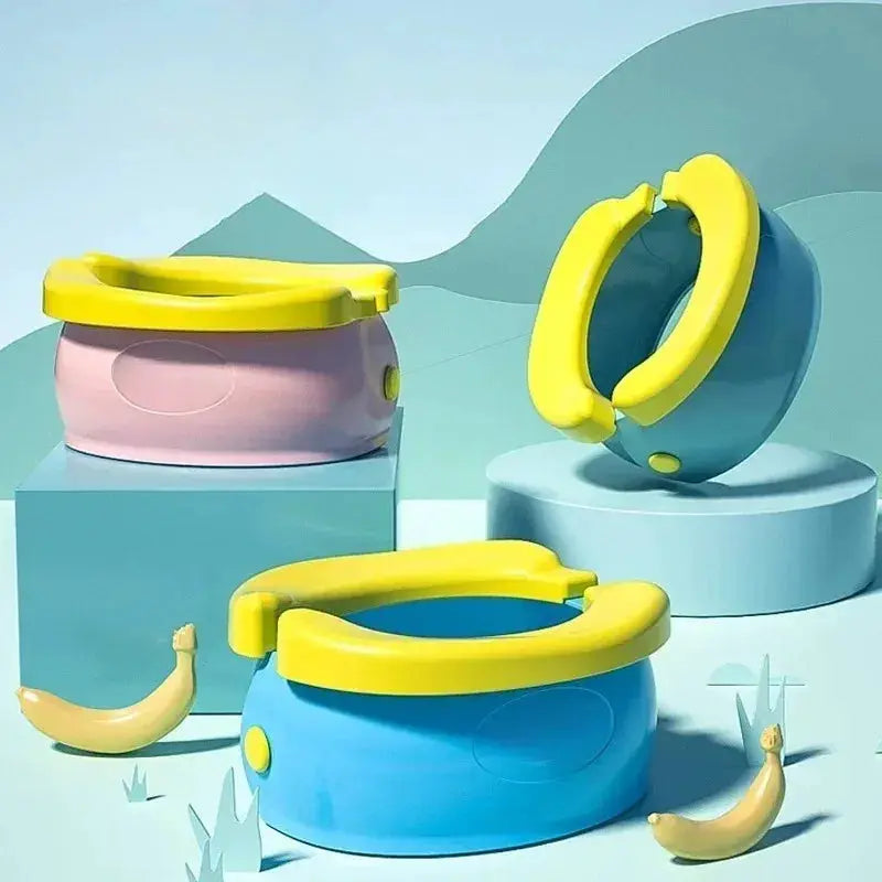 Portable Folding Child Potty Training Seat For Travel And Home Use BPA Free Baby Toilet Squatty Potty For Children