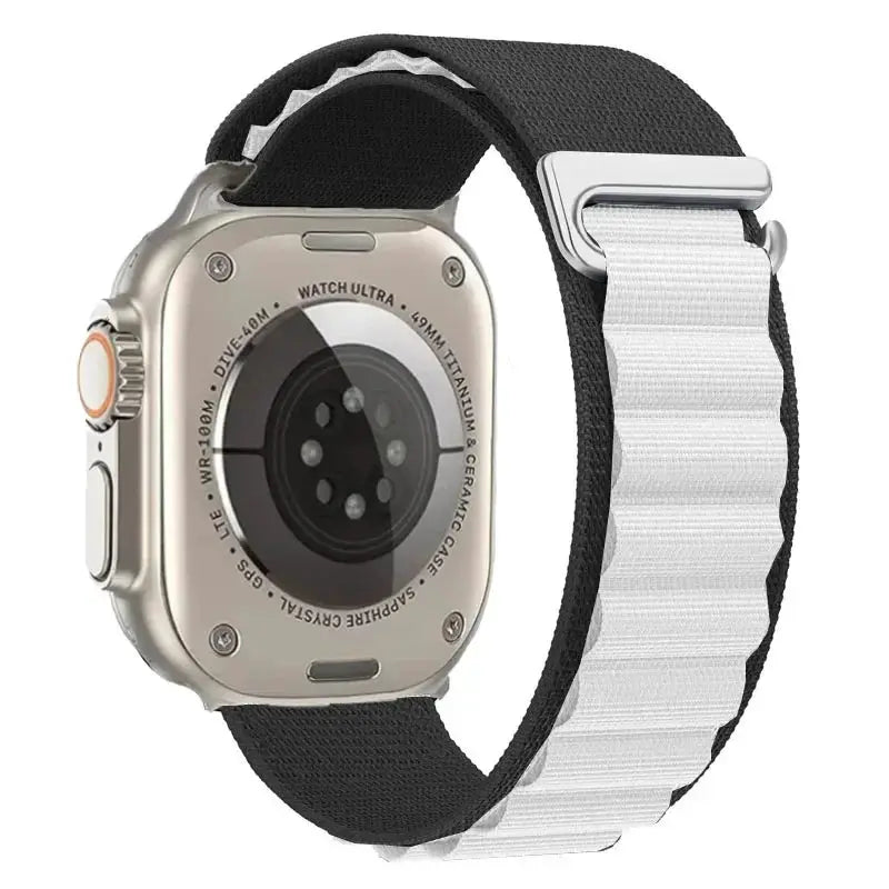 Alpine Loop Band for Apple Watch Ultra 49mm 11 10 9 8 7 46mm 42mm 45mm 41mm Nylon Wristband iWatch Series 6 5 4 SE 44 40mm Strap