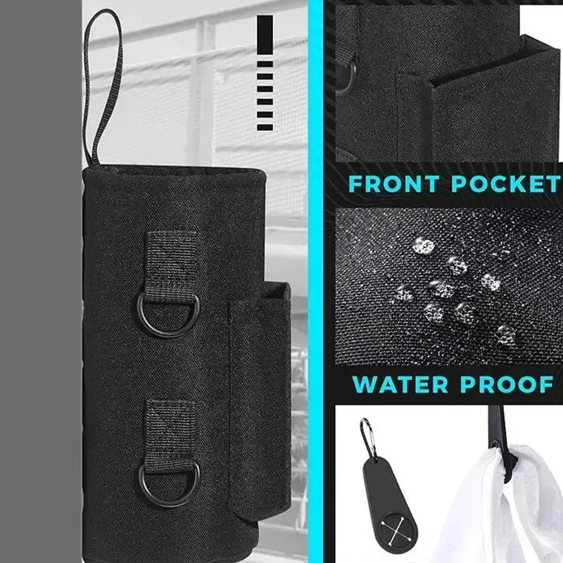 MagGrip Magnetic Gym Water Bottle Bag Non Slip Design Portable Hydration Carrier For Easy Access