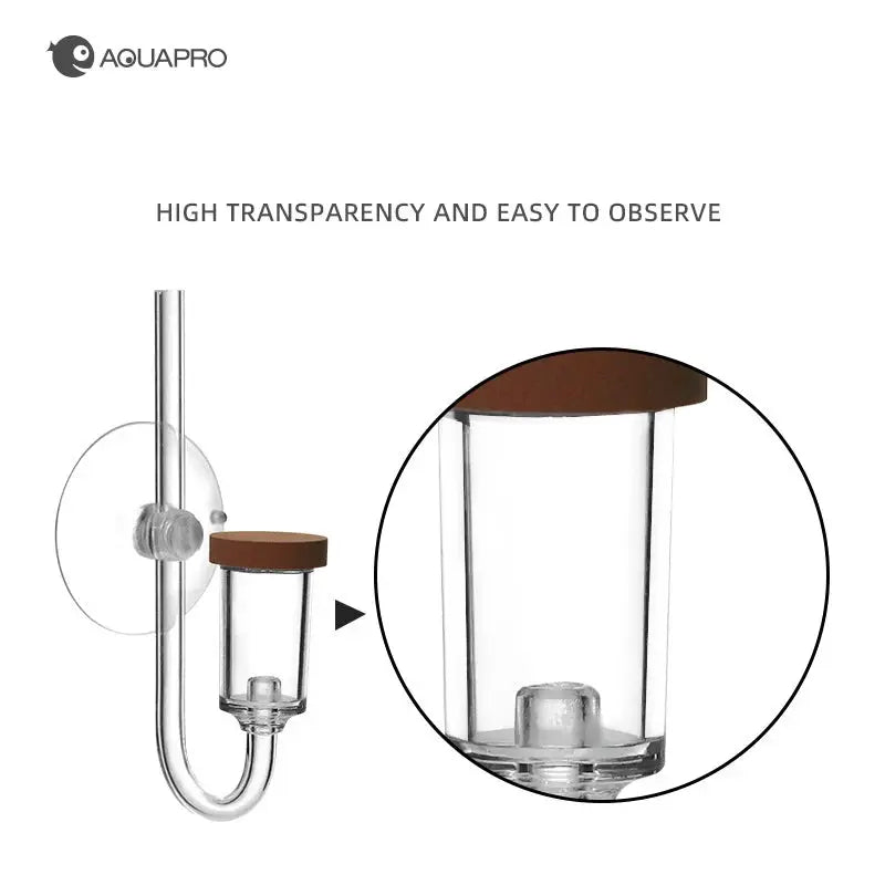 CO2 Diffuser For Aquarium And Terrarium Mini Bubble Counter Accessories For Plant Growth And Fish Health