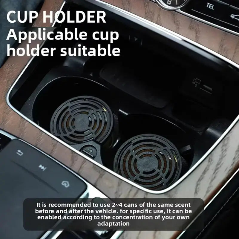 Canned Wood Block Car Air Freshener Odor Eliminator Long Lasting Aromatherapy For Auto Home Wardrobe Deodorant