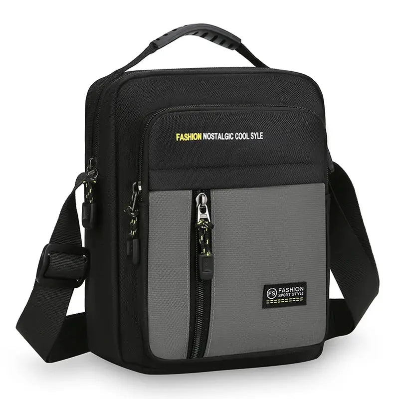Modern Men's Oxford Crossbody Bag for Everyday Use, Stylish and Durable - Simples Market