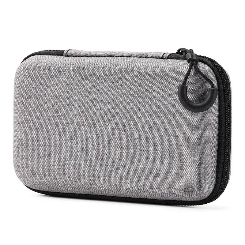 GuardianCase Shockproof Headphone Case Ultra Portable Protection For Earphones Memory Cards And USB Cables Leather Finish