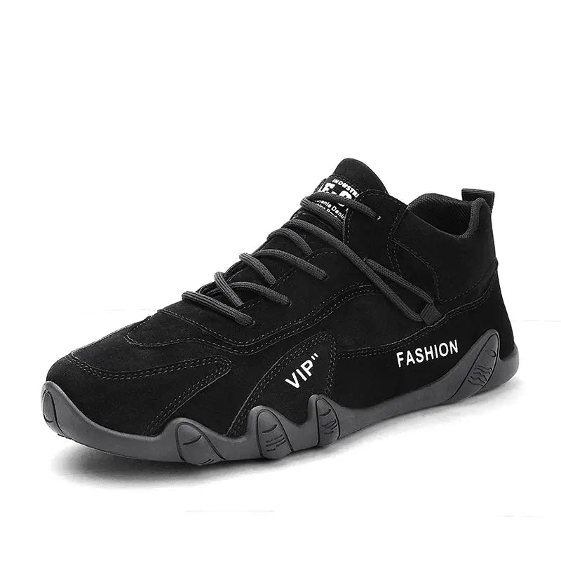 Mens Outdoor Sports Hiking Shoes Four Seasons Anti Slip Comfort Work Shoes Fashion Youth Casual Trendy Sneakers