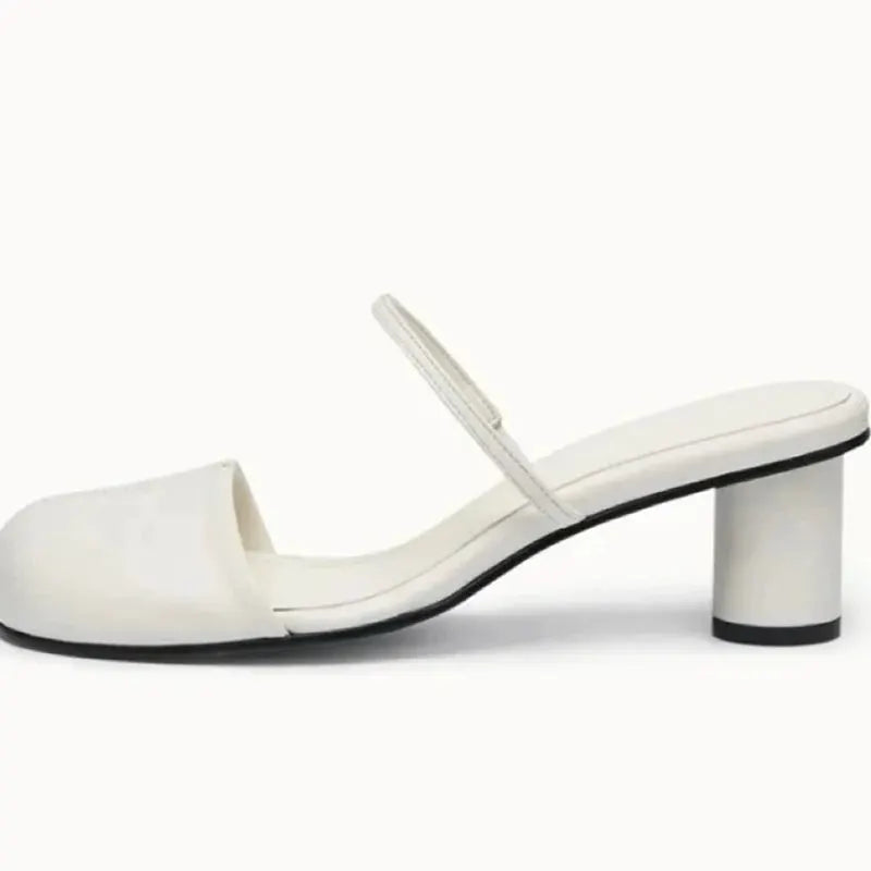 Women's Summer Mules Slippers Slip On Slingback Sandals Cover Toe For Outdoor Street Style And Comfort