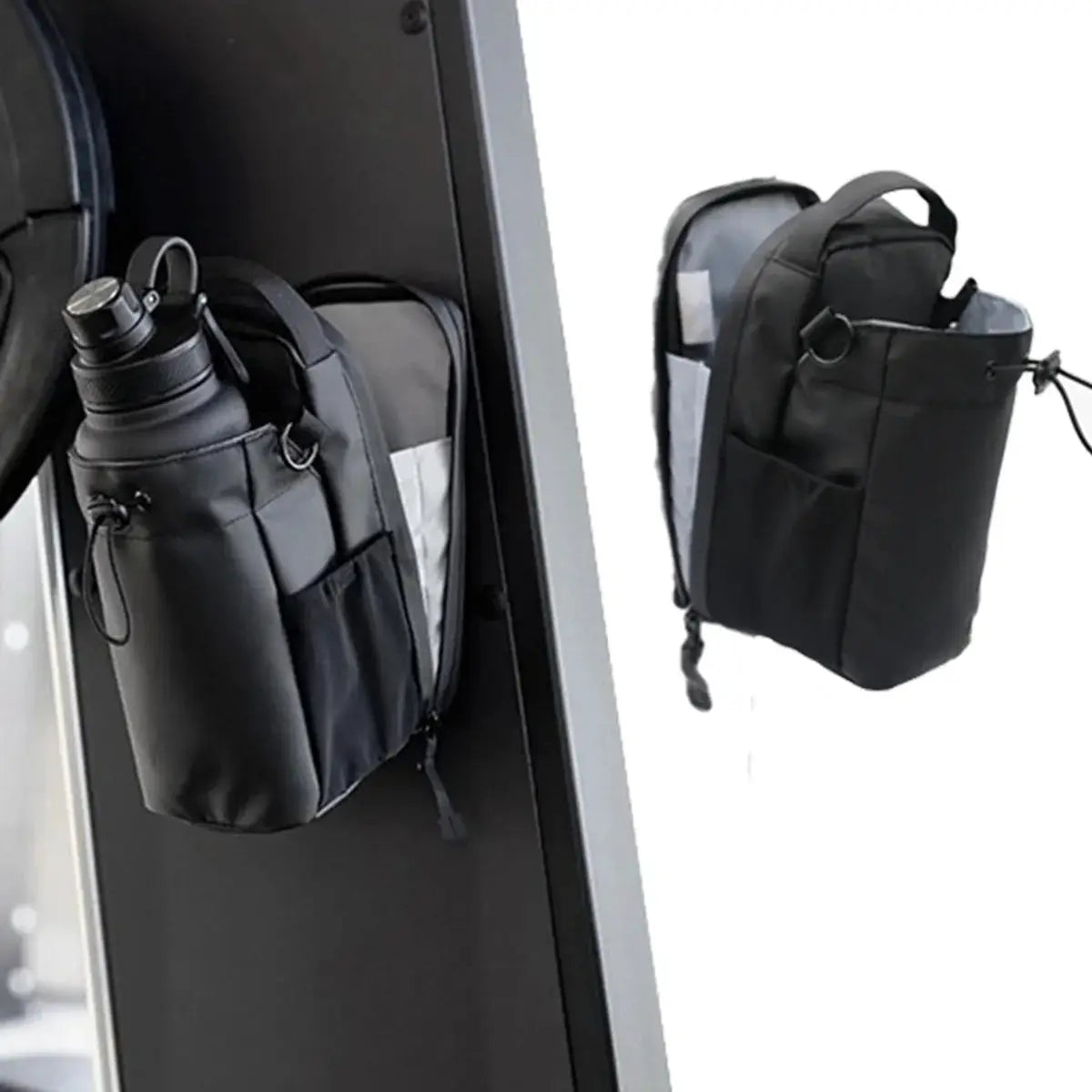 Magnetic Gym Bag With Phone Pocket And Water Bottle Pouch Organizer