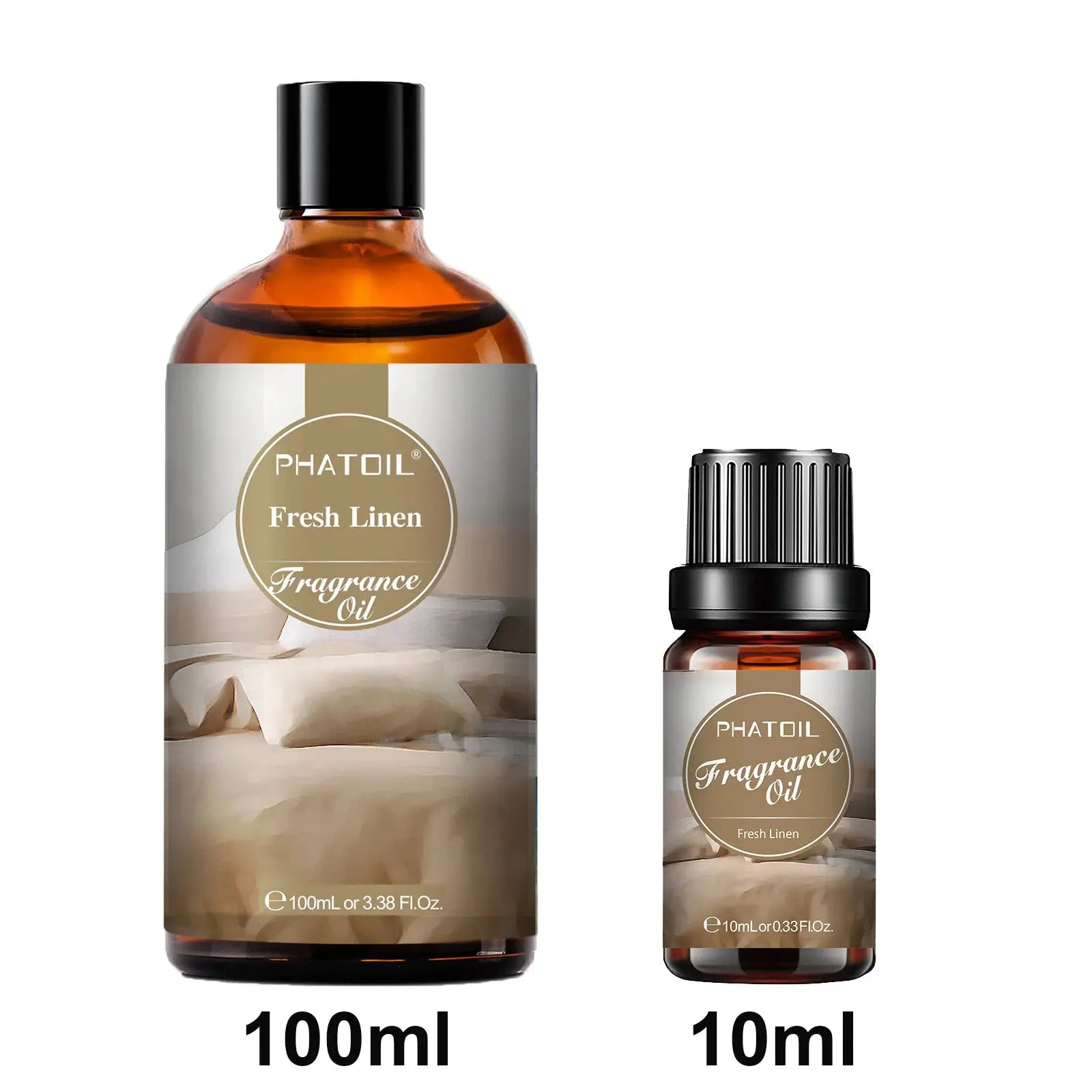 Phatoil Aromatherapy Fragrance Oil 10ml and 100ml Sea Breeze Japanese Magnolia Bubble Gum Baby Powder Angel Aroma Oil