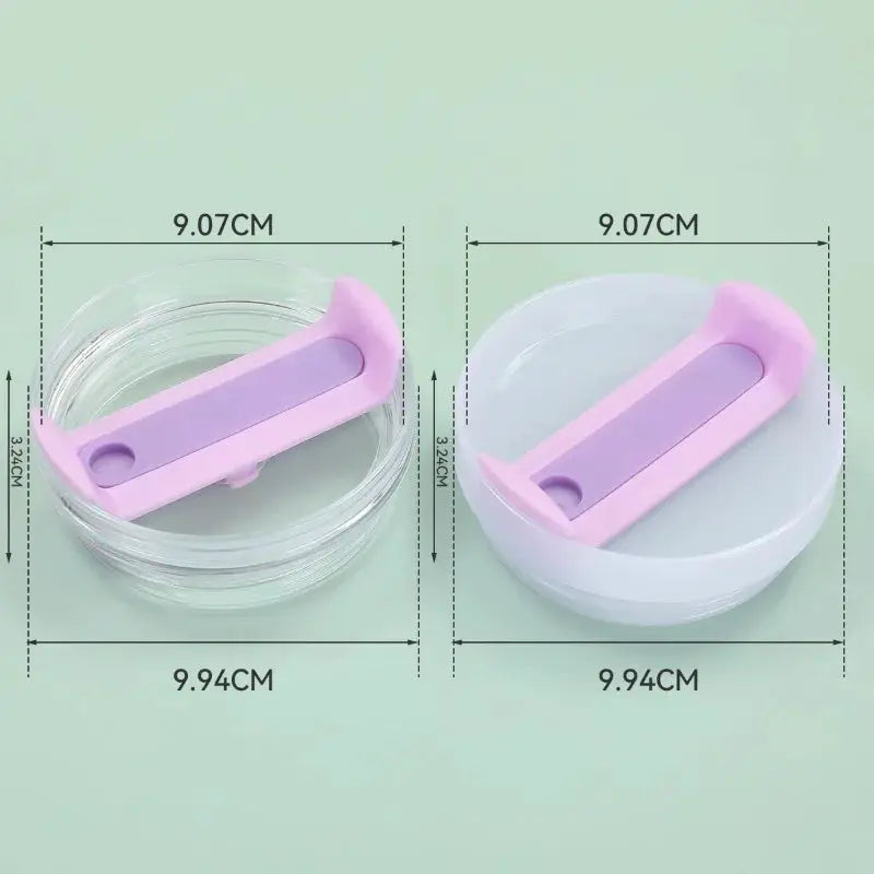 Stanley 40 Oz Tumbler Replacement Lid Flip Straw Cap Spill Proof BPA Free Silicone Seal