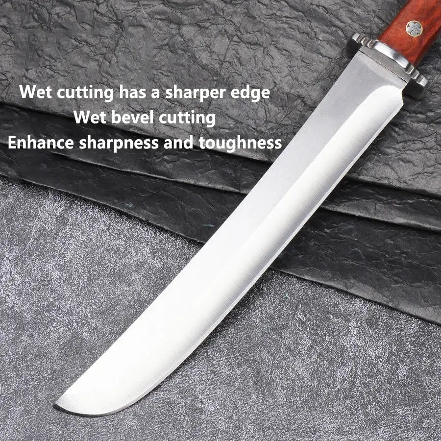 High Hardness Japanese Kitchen Knife Stainless Steel Professional Butcher Boning Knife For Lamb And Beef Cutting