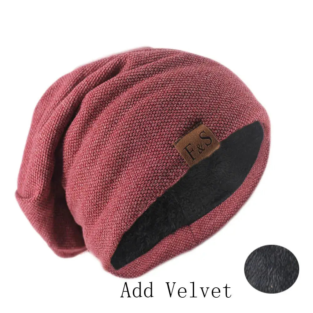 Unisex Fashion Bonnet Hat Knitted Solid Color Beanie For Men And Women Autumn And Spring Soft Hip Hop Turban Style