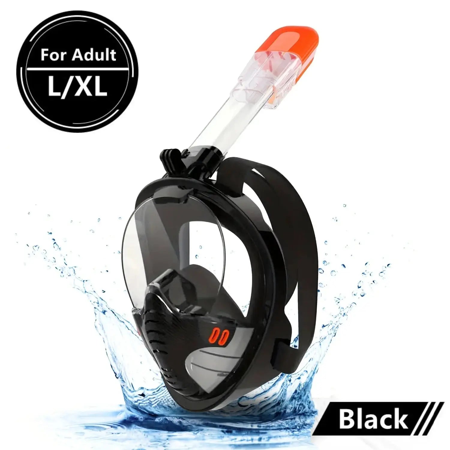Underwater Full Face Diving Mask Anti Fog For Snorkeling And Scuba Waterproof Respiratory Mask For Adults And Kids