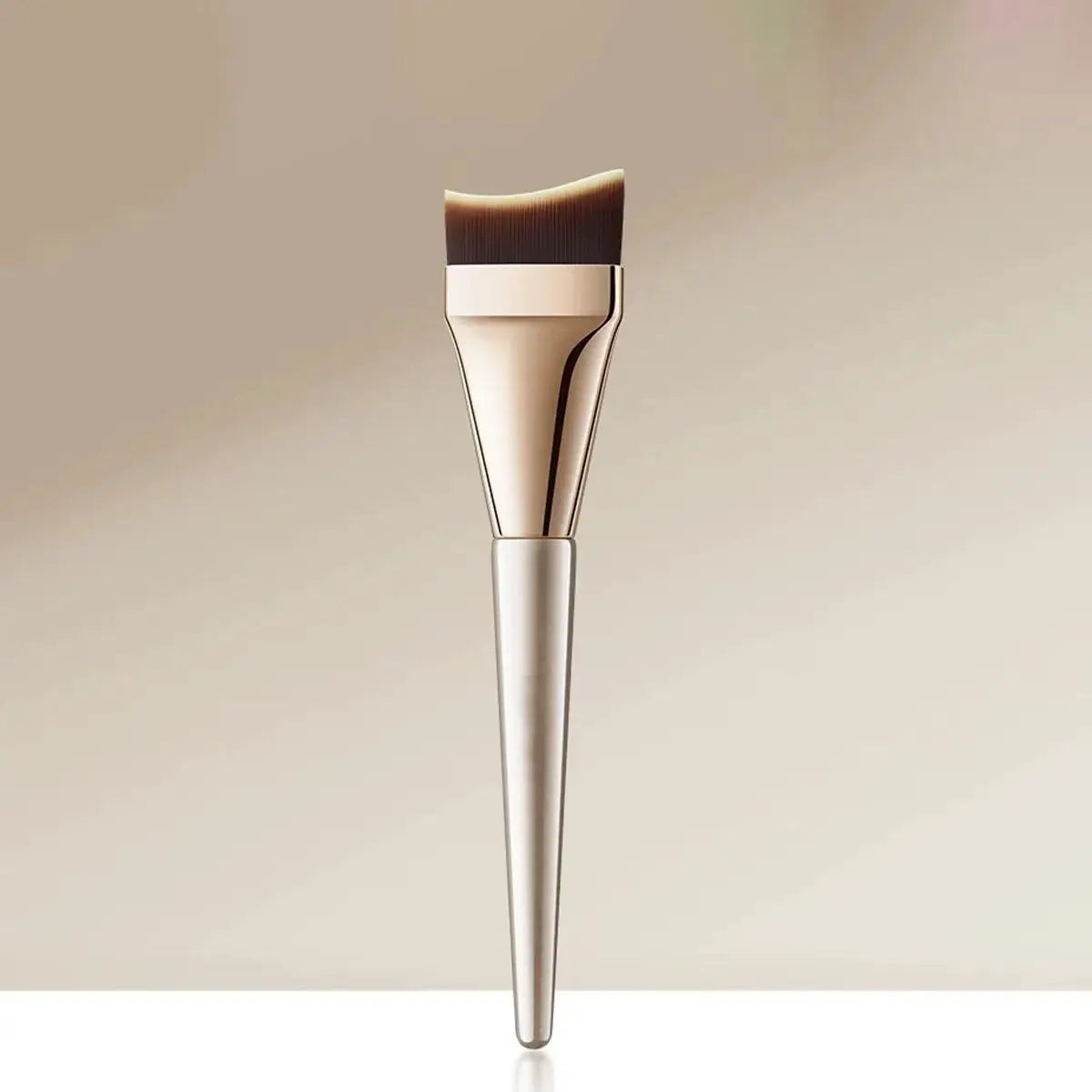 SilkLine Ultra Thin Foundation Brush For Precise Contour And Flawless Cream Makeup Blending