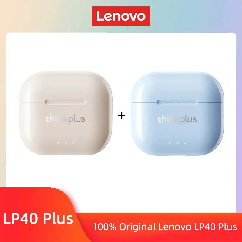 Lenovo LP40 II Earphones Bluetooth 5.3 True Wireless Noise Reduction With Stable Connection And Low Latency