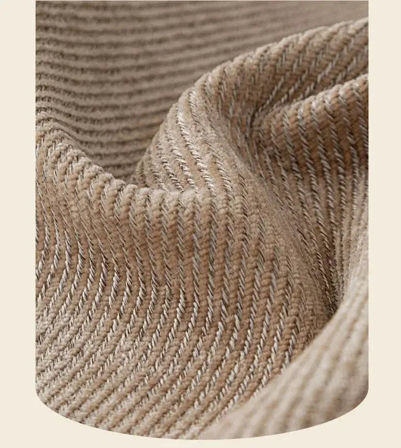 Sofa protector beige chenille cover close-up showing thick plush texture