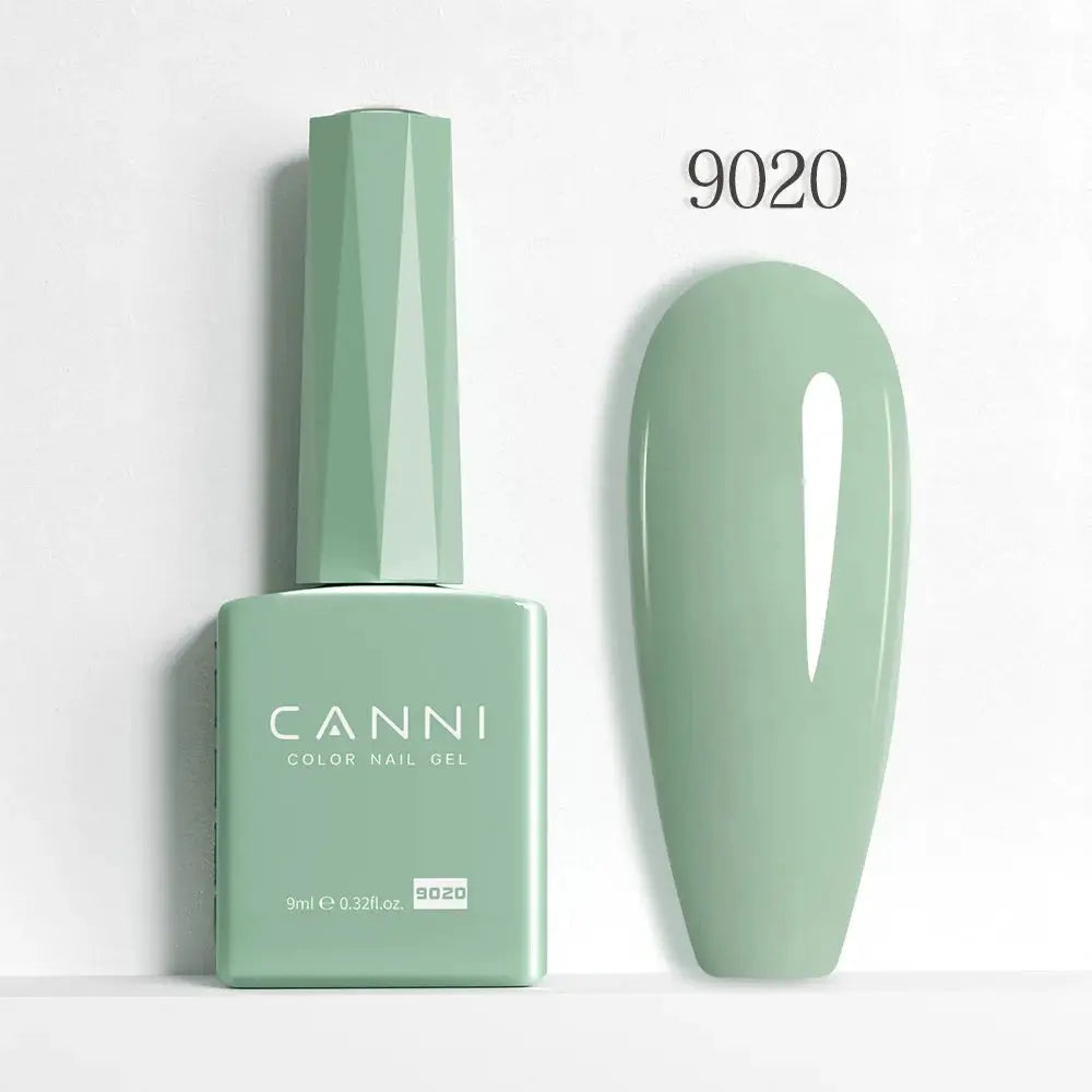 Canni Hema Free Nail Gel Polish Christmas Red Collection Semi Permanent 9ml Long Lasting Shine