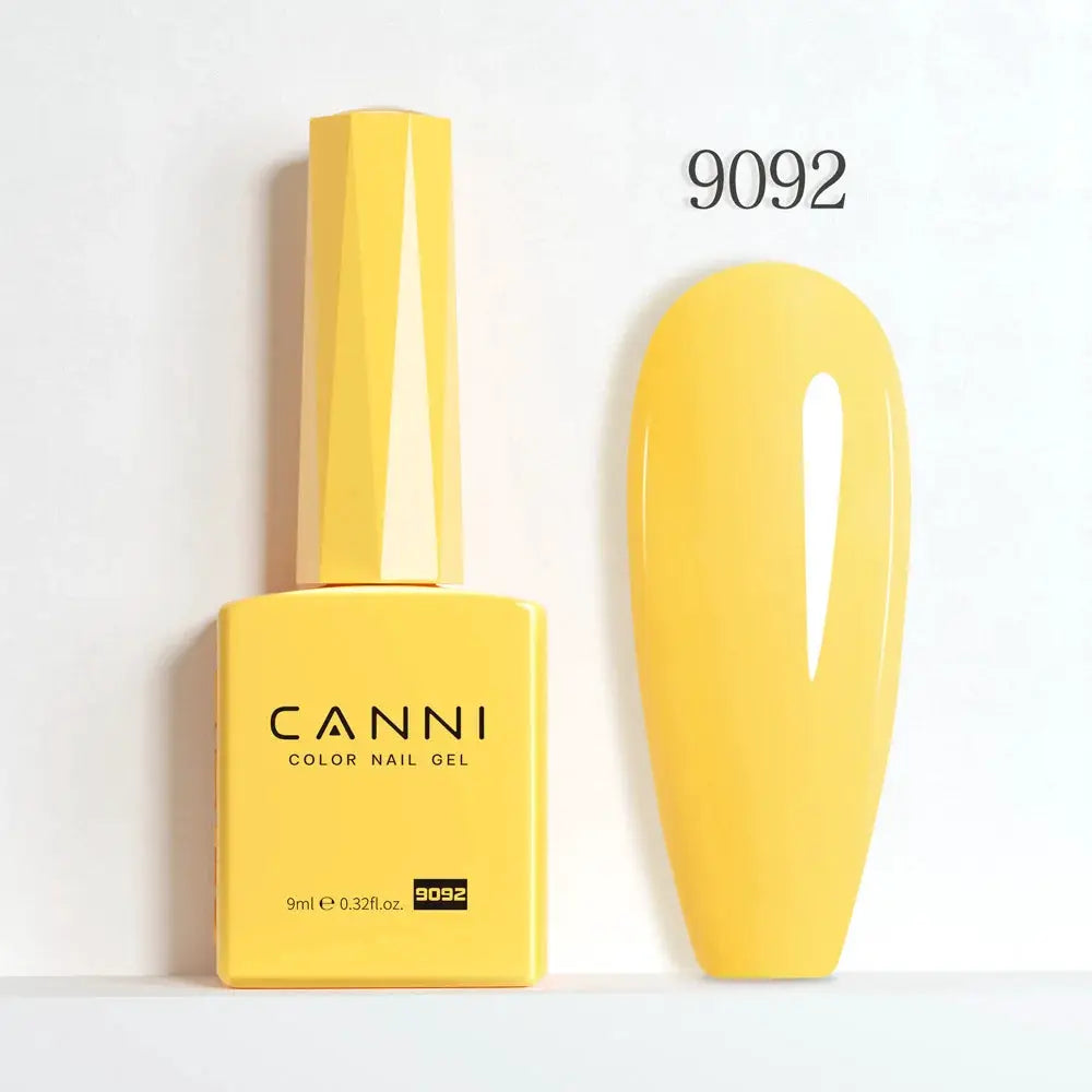 Canni Hema Free Nail Gel Polish Christmas Red Collection Semi Permanent 9ml Long Lasting Shine