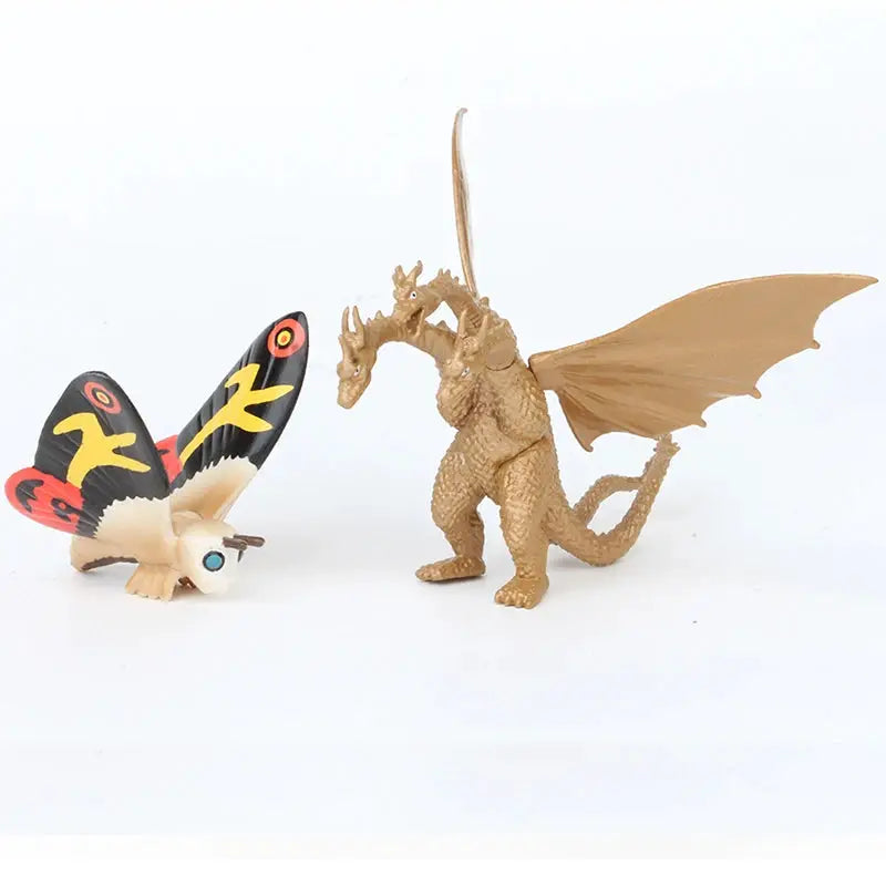 Godzilla PVC Figure Set 10 Piece Movie Gojira Collectible Figures Display Ready Model