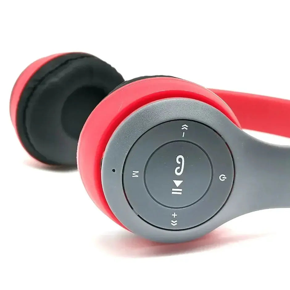 PulseTech Foldable Bluetooth 5.0 Headset Wireless TF Card and Wired Connectivity for Sports and Gaming Immersive Sound