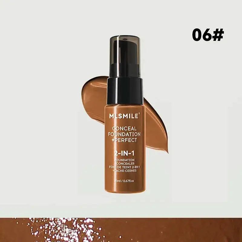 Oil Control Matte Foundation BB Cream Waterproof Full Coverage Concealer Liquid Base Professional Makeup