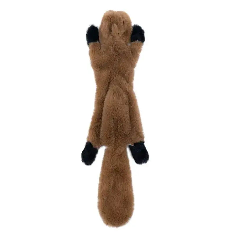 Interactive Plush Dinosaur Dog Toy for Small Dogs and Cats Durable Fleece Chew Toy