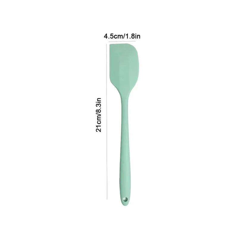 Silicone Cream Spatula Non Stick Heat Resistant Kitchen Baking Tool For Cakes And Desserts Flexible Cooking Utensil