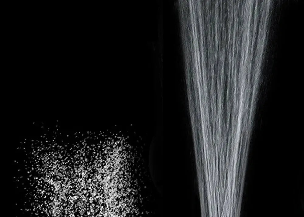 Simples Market handheld shower head with filter, high-pressure water-saving spray