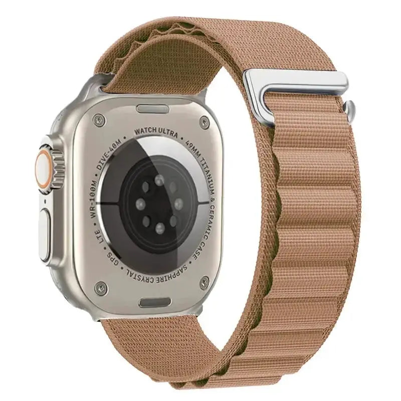 Alpine Loop Band for Apple Watch Ultra 49mm 11 10 9 8 7 46mm 42mm 45mm 41mm Nylon Wristband iWatch Series 6 5 4 SE 44 40mm Strap