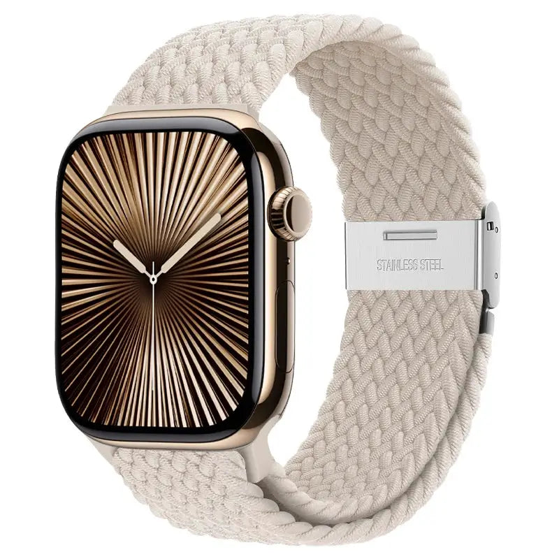 Strap For Apple watch band 46mm 45mm 44mm 49mm 40mm 41mm 42mm Braided loop correa bracelet iWatch series 10 8 9 7 5 2030