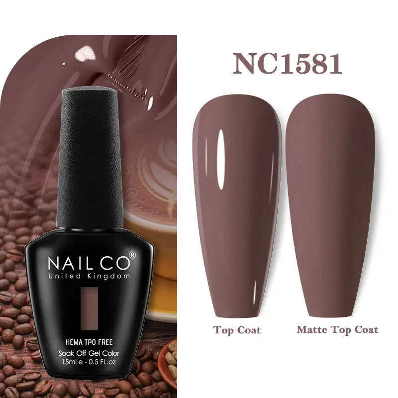 NAILCO 283 Colors Gel Nail Polish Kit Ultra Long Lasting UV Gel Varnish With 30 Day Shine