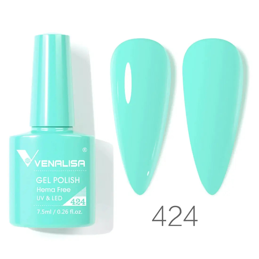 Venalisa 7 5ml Gel Nail Polish Kit 60 Colors Hema Free Milky White Jelly Soak Off UV LED Varnish Full Coverage
