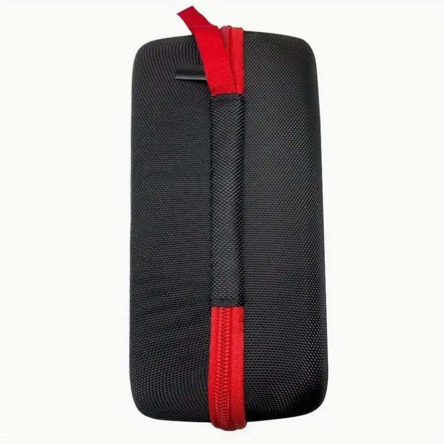 EVA tool organizer case, black heavy-duty shell with red zipper
