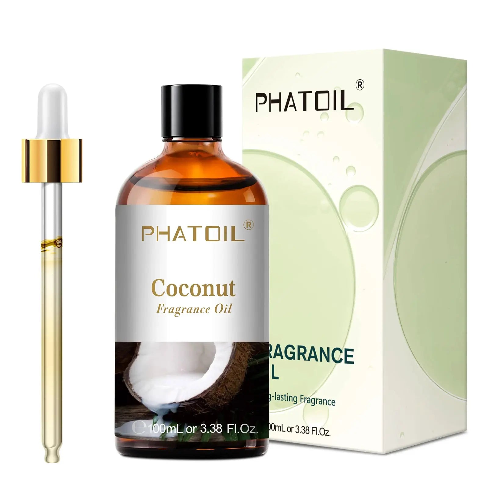PHATOIL 100ml Aromatherapy Fragrance Oil Coconut Vanilla Strawberry Cherry Lemon For Diffuser Candle Making 1 2 3 Pack