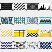 Simples Market 18-piece 30x50cm geometric pillowcase set, polyester, assorted patterns