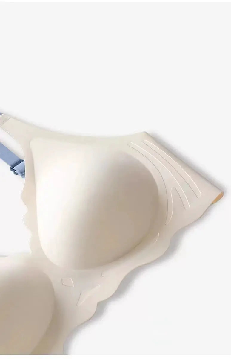 No Trace Top wireless nude bra by Simples Market with upper support sling