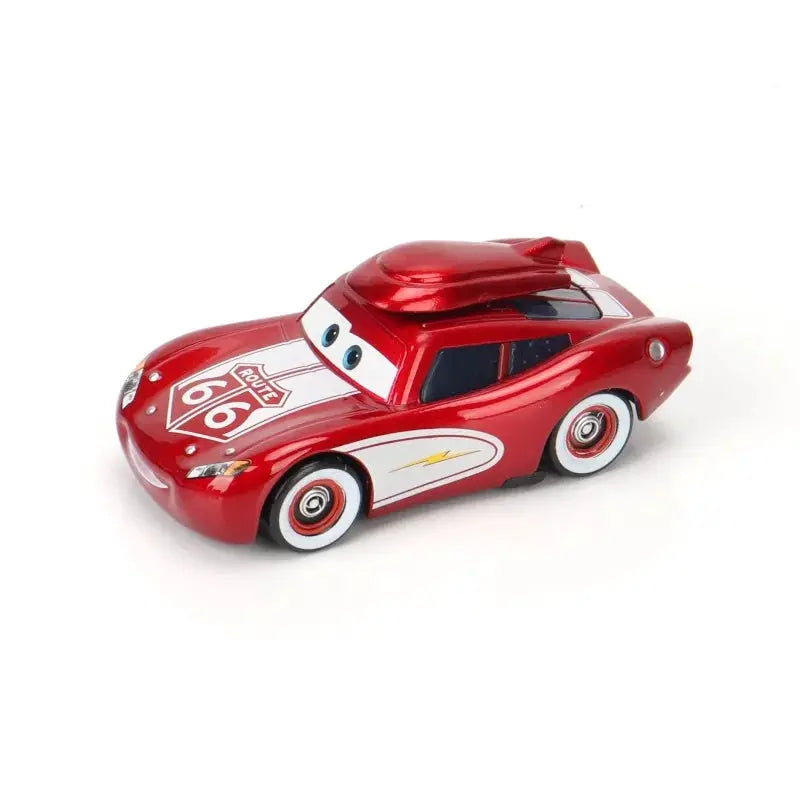Disney Pixar Cars One Fifty Five Scale Diecast Lightning McQueen And Mater Metal Car Model Collectible Toy