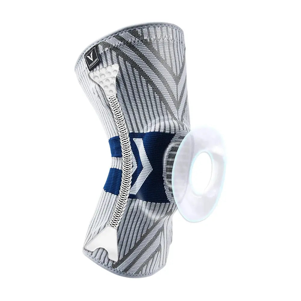 2025 Latest Knee Support For Men Elastic Knee Brace With Silicone Spring For Basketball And Volleyball