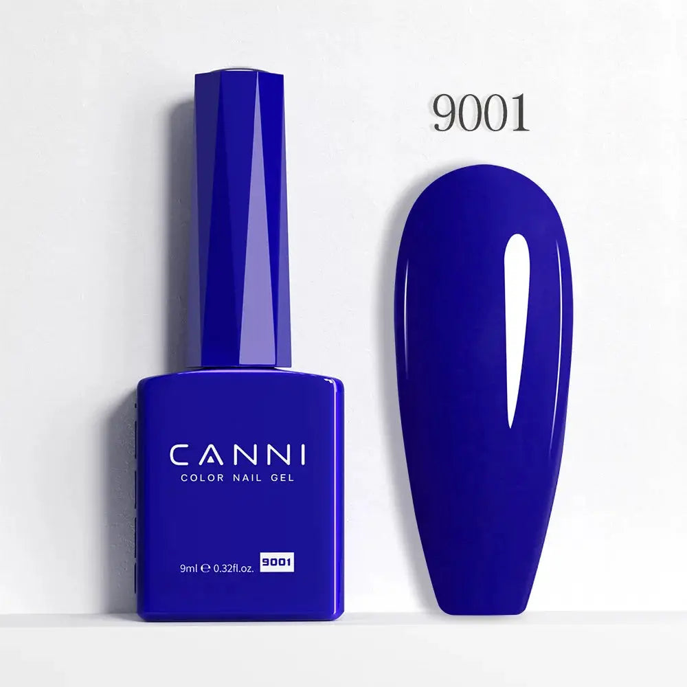 Canni Hema Free Nail Gel Polish Christmas Red Collection Semi Permanent 9ml Long Lasting Shine