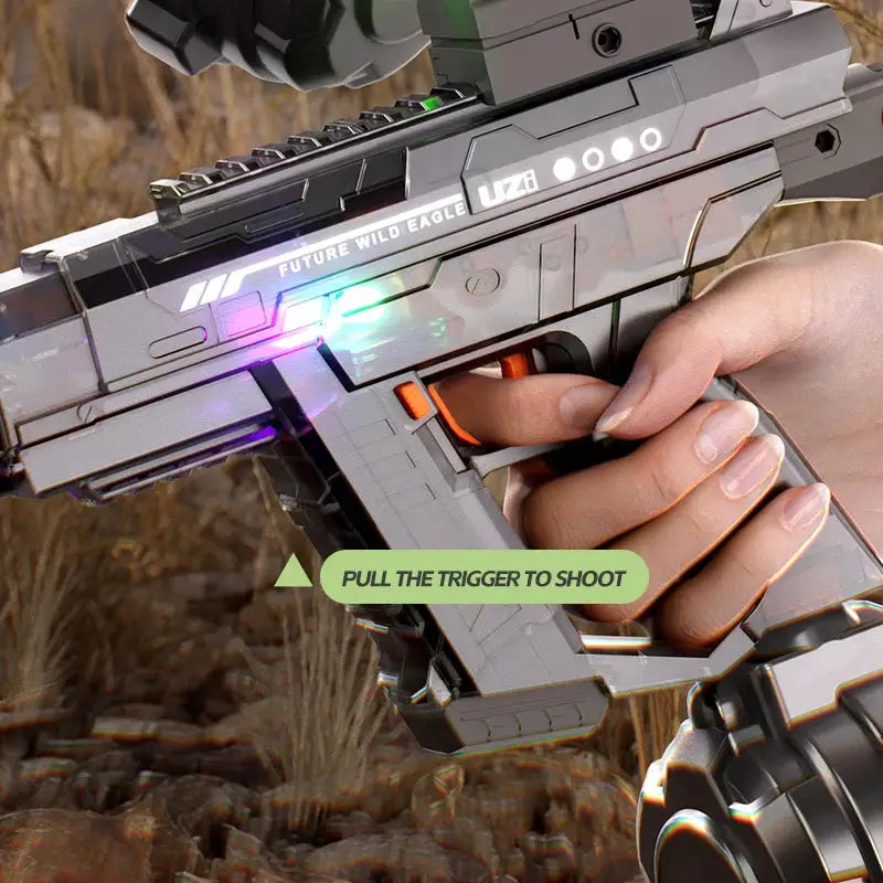 UZI High Pressure Water Gun Toy For Pool Beach Outdoor Games Adults And Kids Summer Water Blaster
