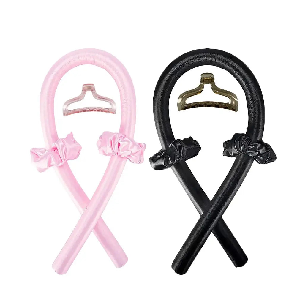 Heatless Hair Curling Headband For Women Overnight No Heat Styler For Soft Shiny Curls Hairdressing Tool 1 To 2 Sets