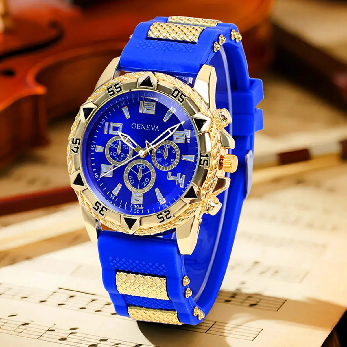 TimelyWear Vintage Watch Set 2 Piece Mens Quartz Watches Stainless Steel Case Casual And Business Style