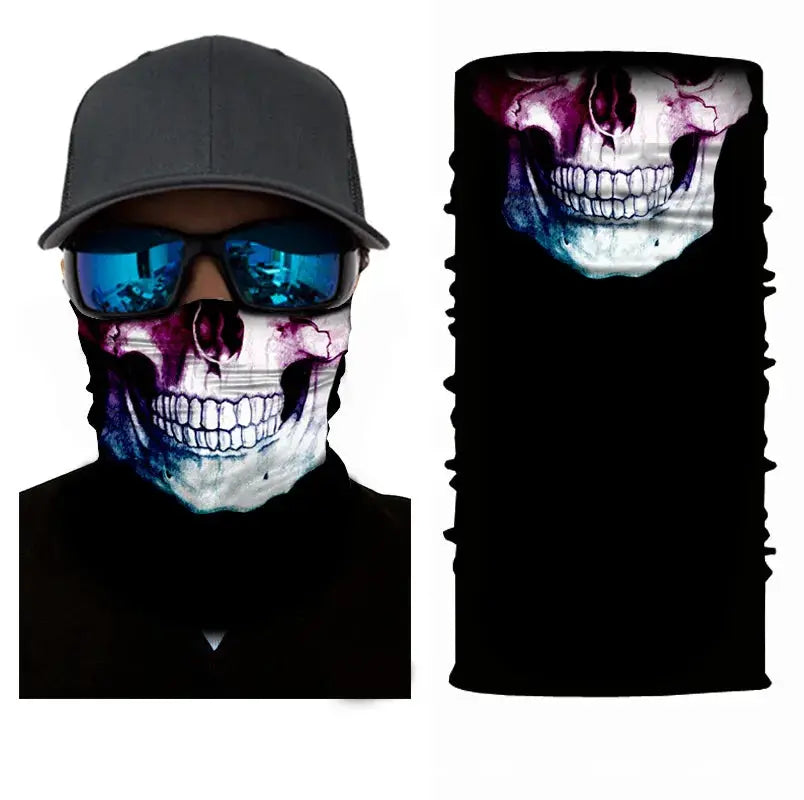 Seamless Tactical Neck Gaiter Bandana Scarf For Men Face Mask Balaclava For Cycling Skiing Motorcycle Hiking
