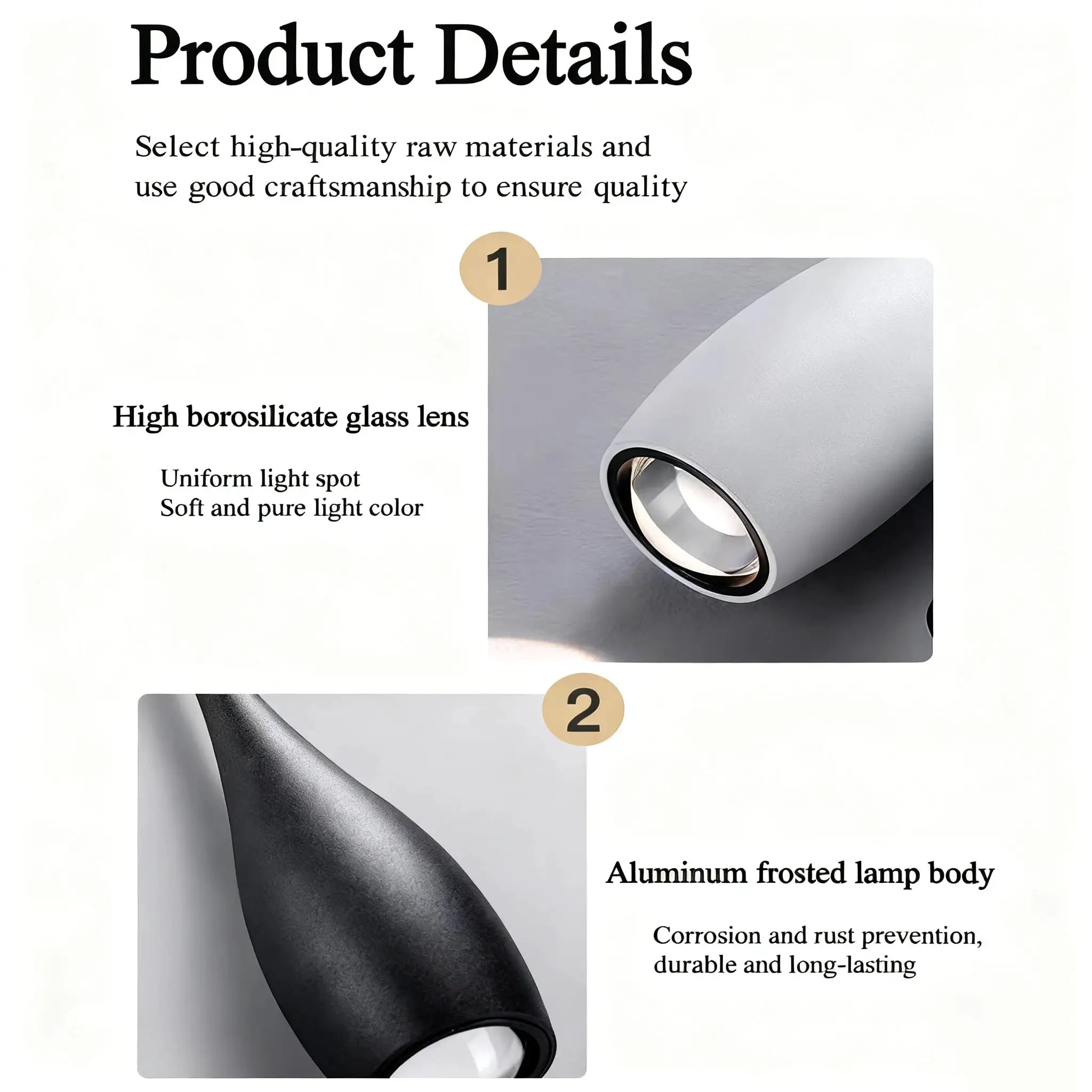 MARPOU LED Pendant Light by Simples Market; aluminum frosted lamp body and 6W adjustable height