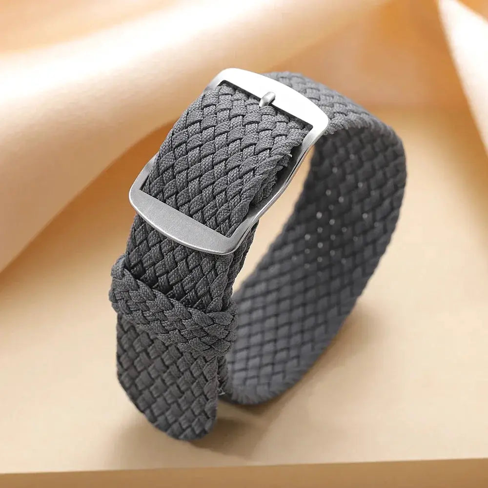 14mm 16mm 18mm 20mm 22mm Nylon Woven Canvas Watch Band for Perlon for Omega Strap Watchband Men Women Sport Bracelet 2035