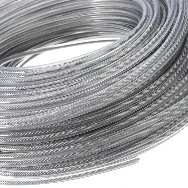 LUSQI Steel Wire Nylon Grass Trimmer Line 5M 10M 15M Replacement Rope For Brush Cutters And Lawn Mowers
